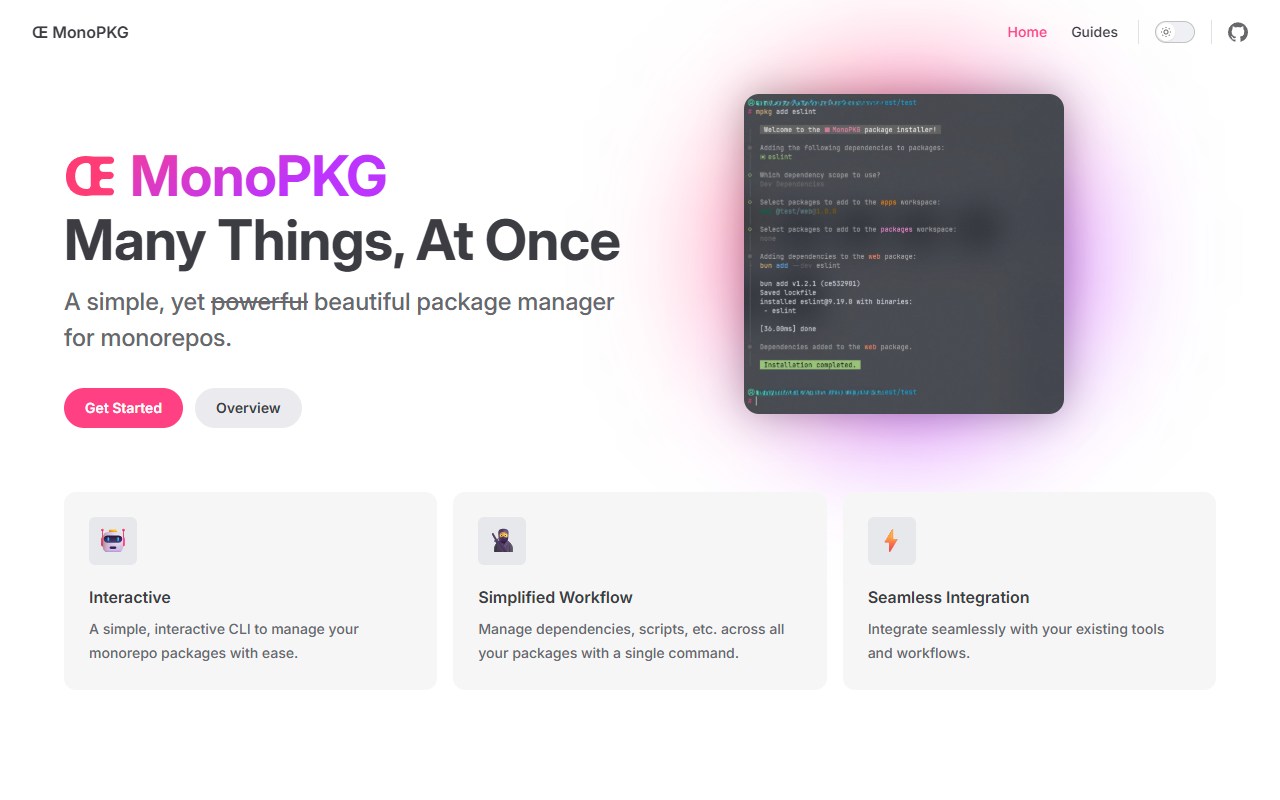 MonoPKG